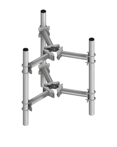 Antenneoffset med bærerør fast offset ø88,9-ø193,7mm